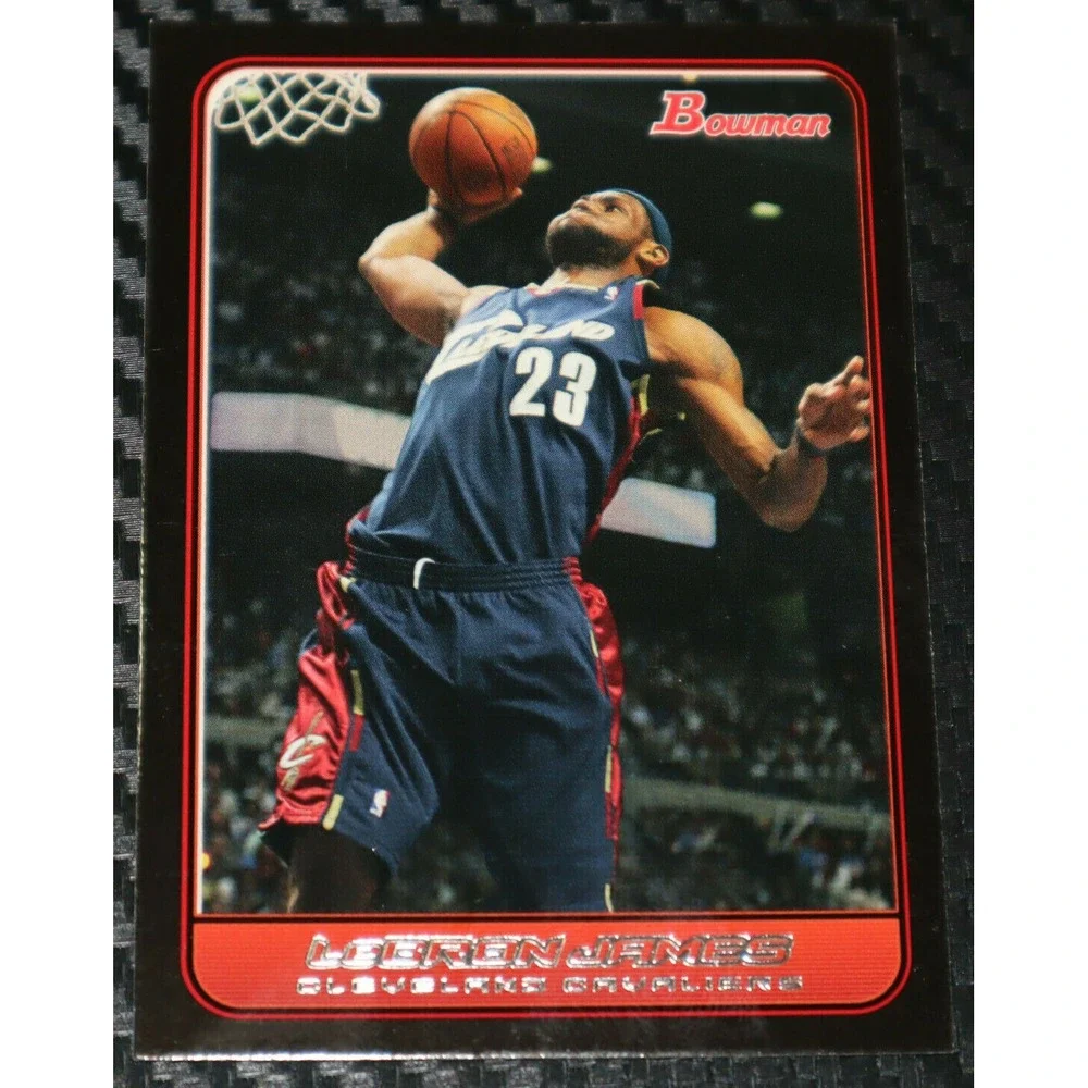 2006-07 BOWMAN  LEBRON JAMES CAVS LAKERS FUTURE HOF!